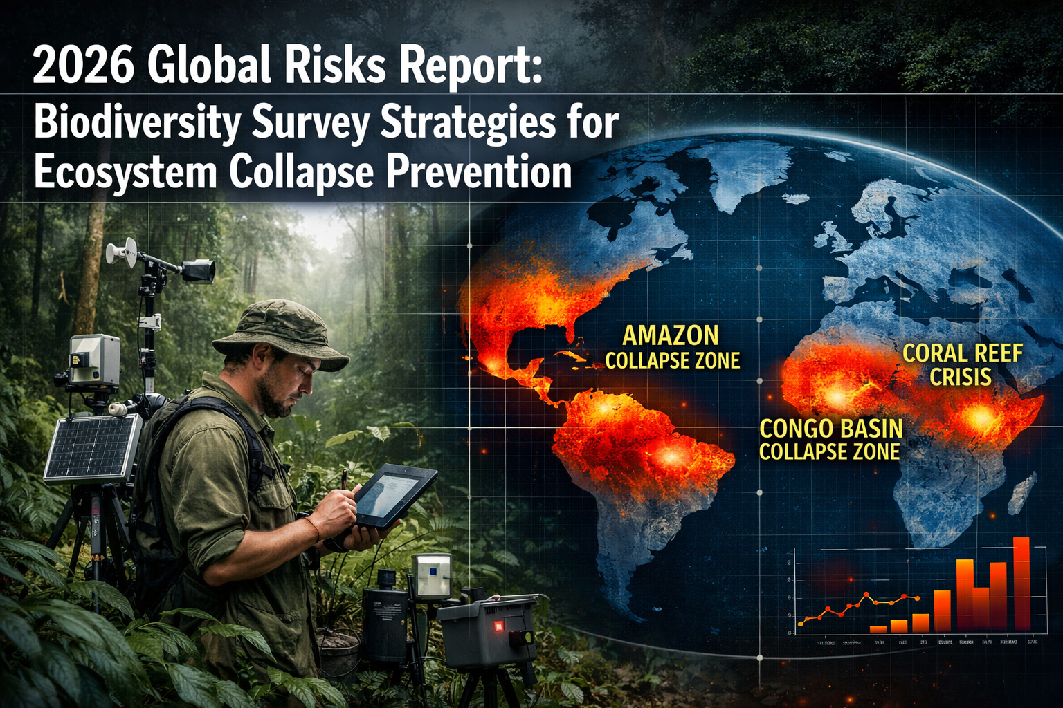 2026 Global Risks Report: Biodiversity Survey Strategies for Ecosystem Collapse Prevention