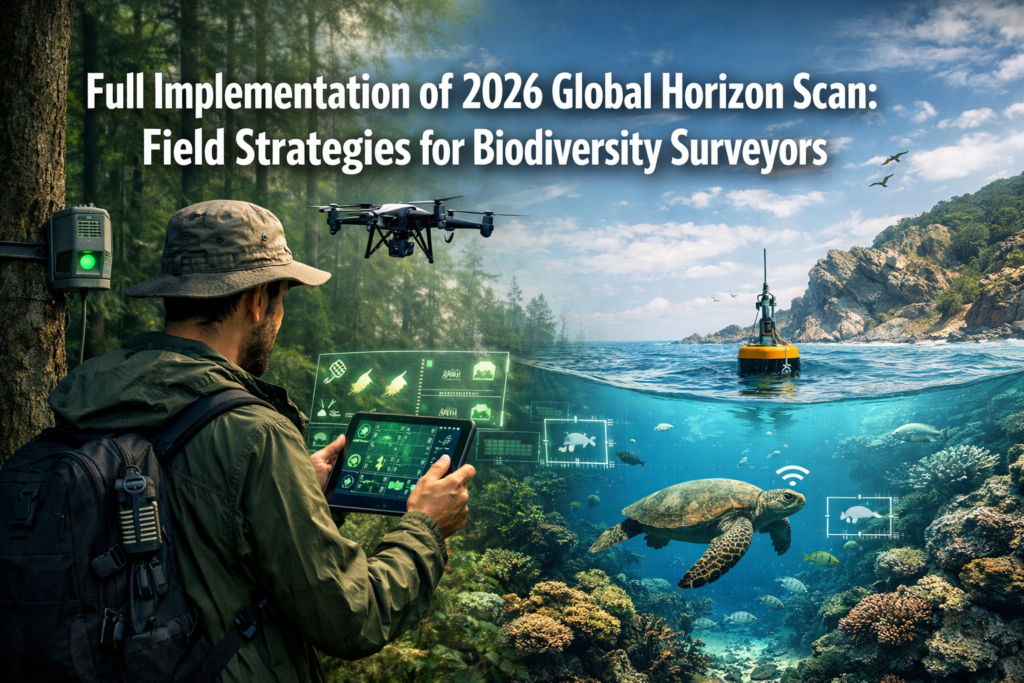 Full Implementation of 2026 Global Horizon Scan: Field Strategies for Biodiversity Surveyors