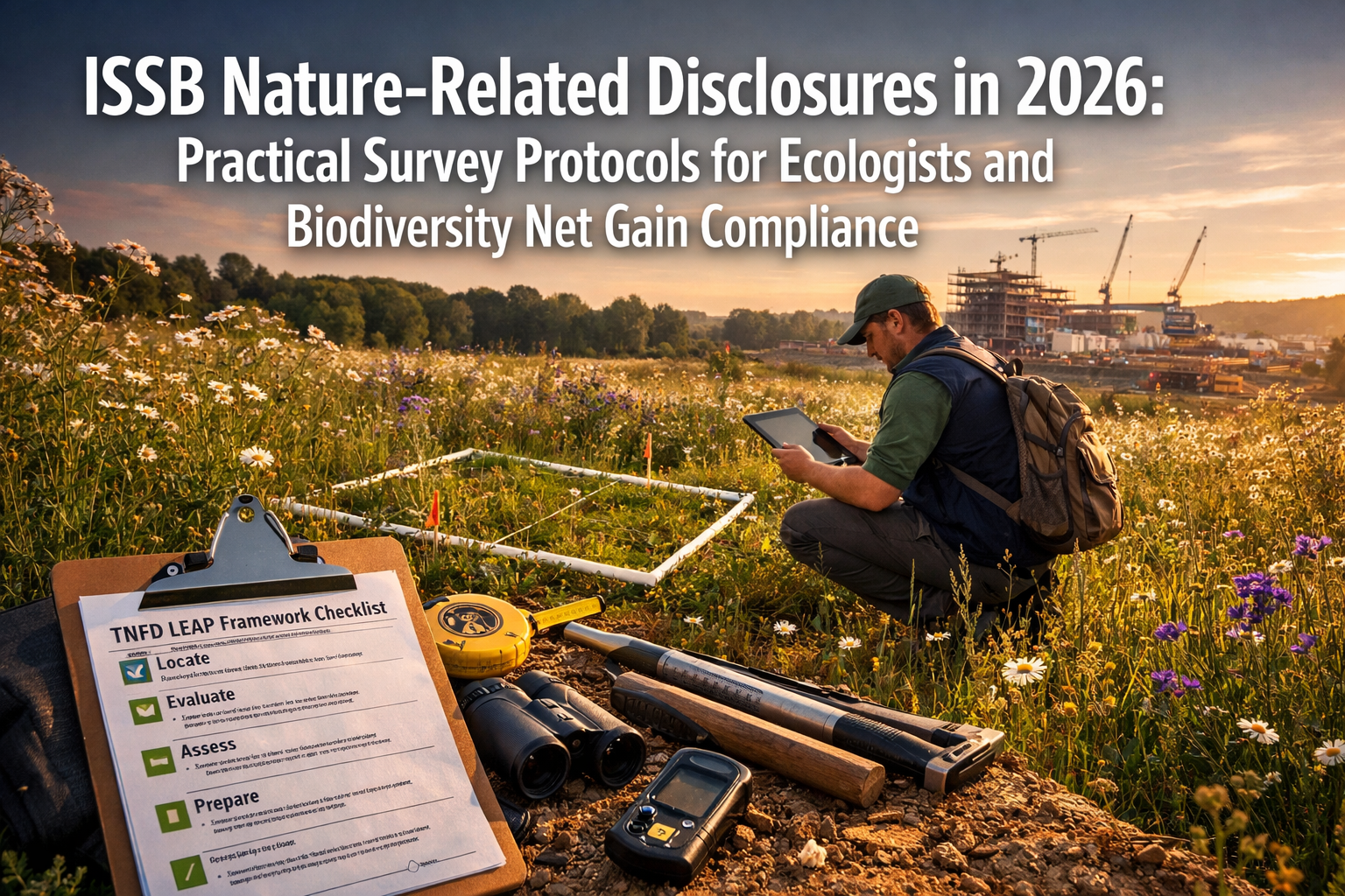ISSB Nature-Related Disclosures in 2026: Practical Survey Protocols for Ecologists and Biodiversity Net Gain Compliance