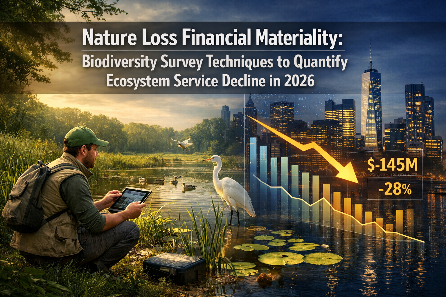 Nature Loss Financial Materiality: Biodiversity Survey Techniques to Quantify Ecosystem Service Decline in 2026