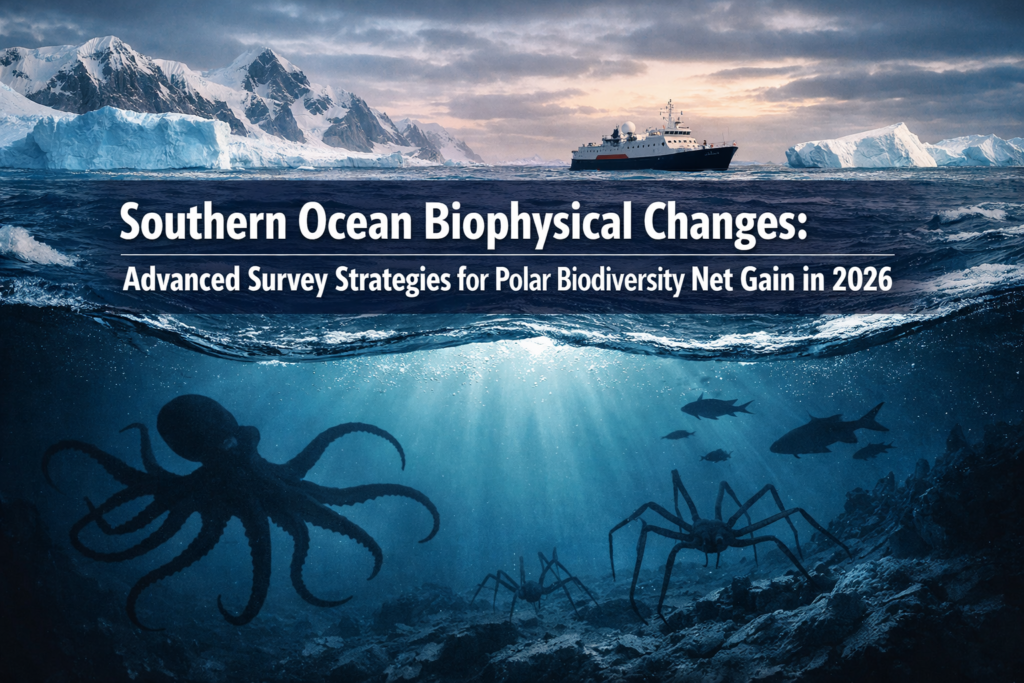 Southern Ocean Biophysical Changes: Advanced Survey Strategies for Polar Biodiversity Net Gain in 2026