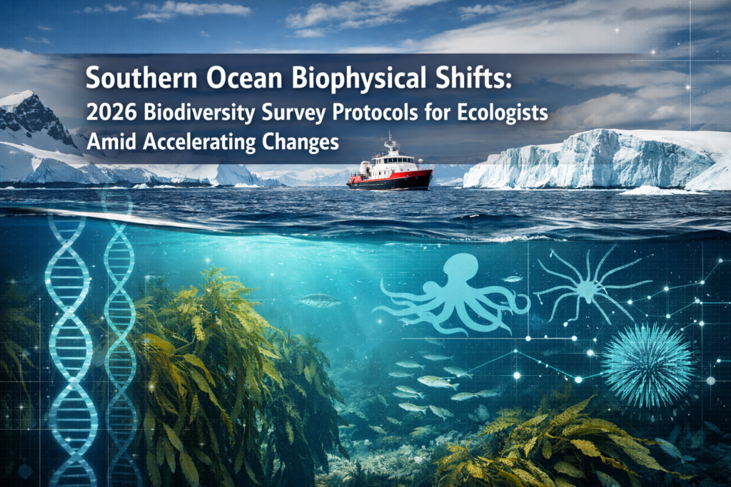 Southern Ocean Biophysical Shifts: 2026 Biodiversity Survey Protocols for Ecologists Amid Accelerating Changes