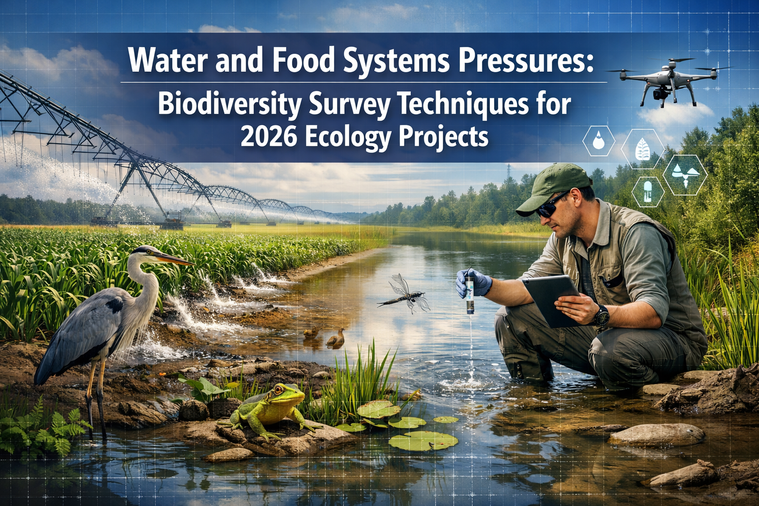 Water and Food Systems Pressures: Biodiversity Survey Techniques for 2026 Ecology Projects