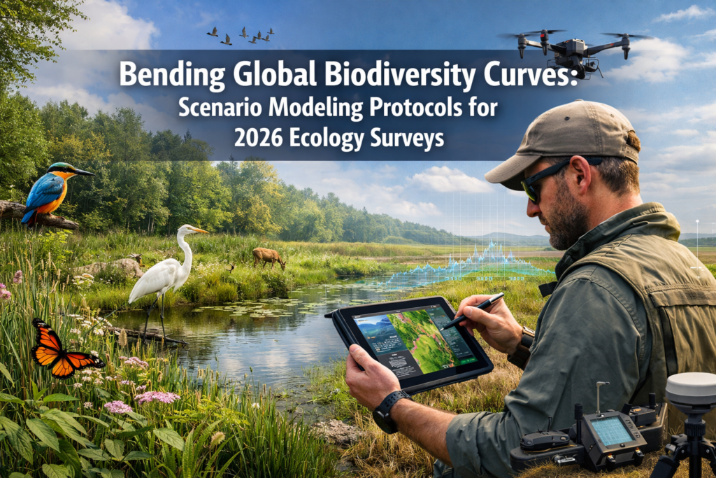 Bending Global Biodiversity Curves: Scenario Modeling Protocols for 2026 Ecology Surveys