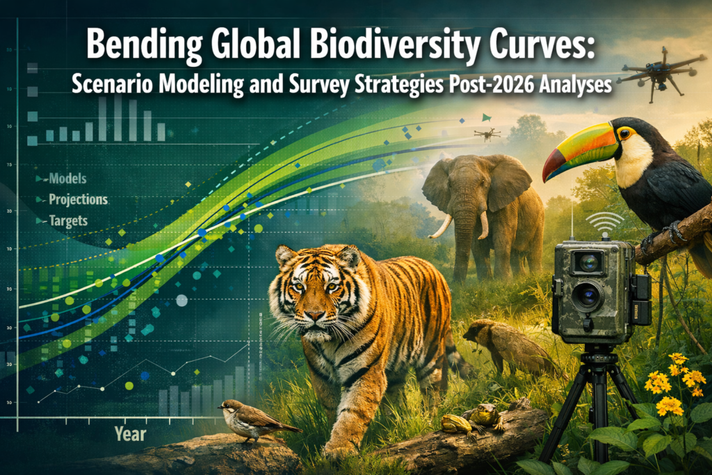 Bending Global Biodiversity Curves: Scenario Modeling and Survey Strategies Post-2026 Analyses
