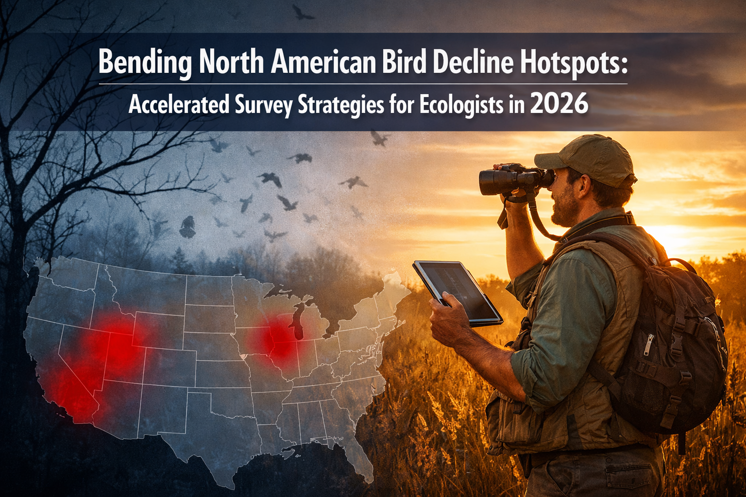Bending North American Bird Decline Hotspots: Accelerated Survey Strategies for Ecologists in 2026