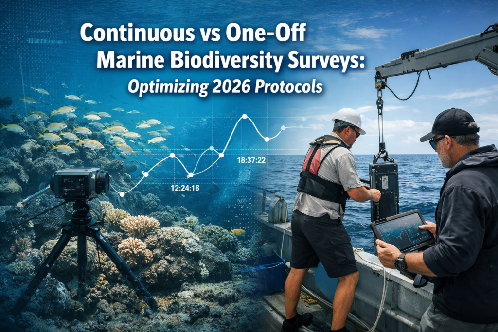 Continuous vs One-Off Marine Biodiversity Surveys: Optimizing 2026 Protocols for Trend Detection