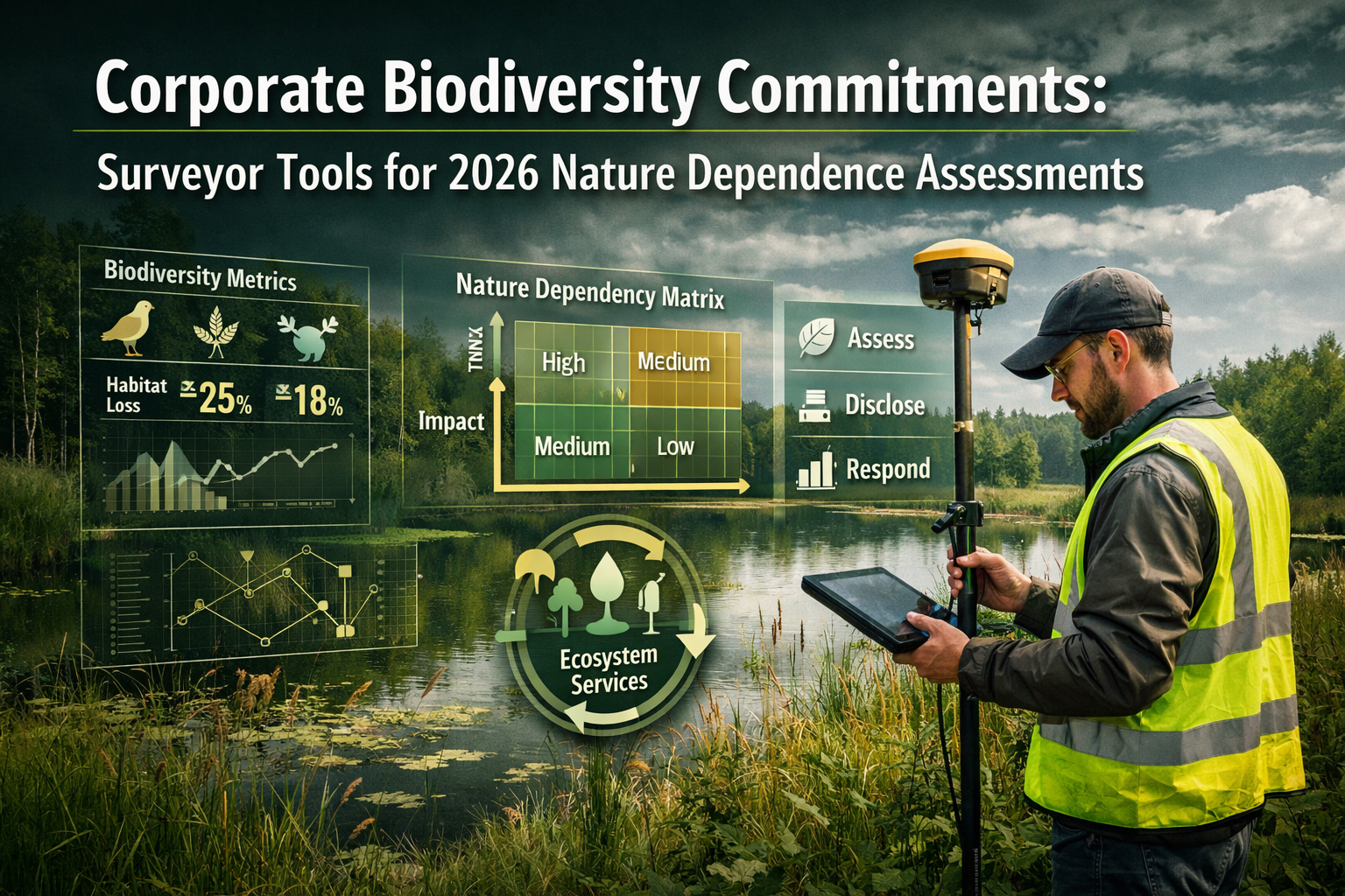 Corporate Biodiversity Commitments: Surveyor Tools for 2026 Nature Dependence Assessments