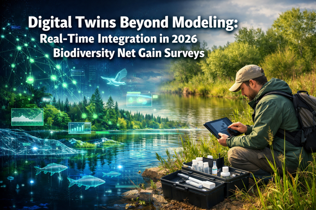 Digital Twins Beyond Modeling: Real-Time Integration in 2026 Biodiversity Net Gain Surveys
