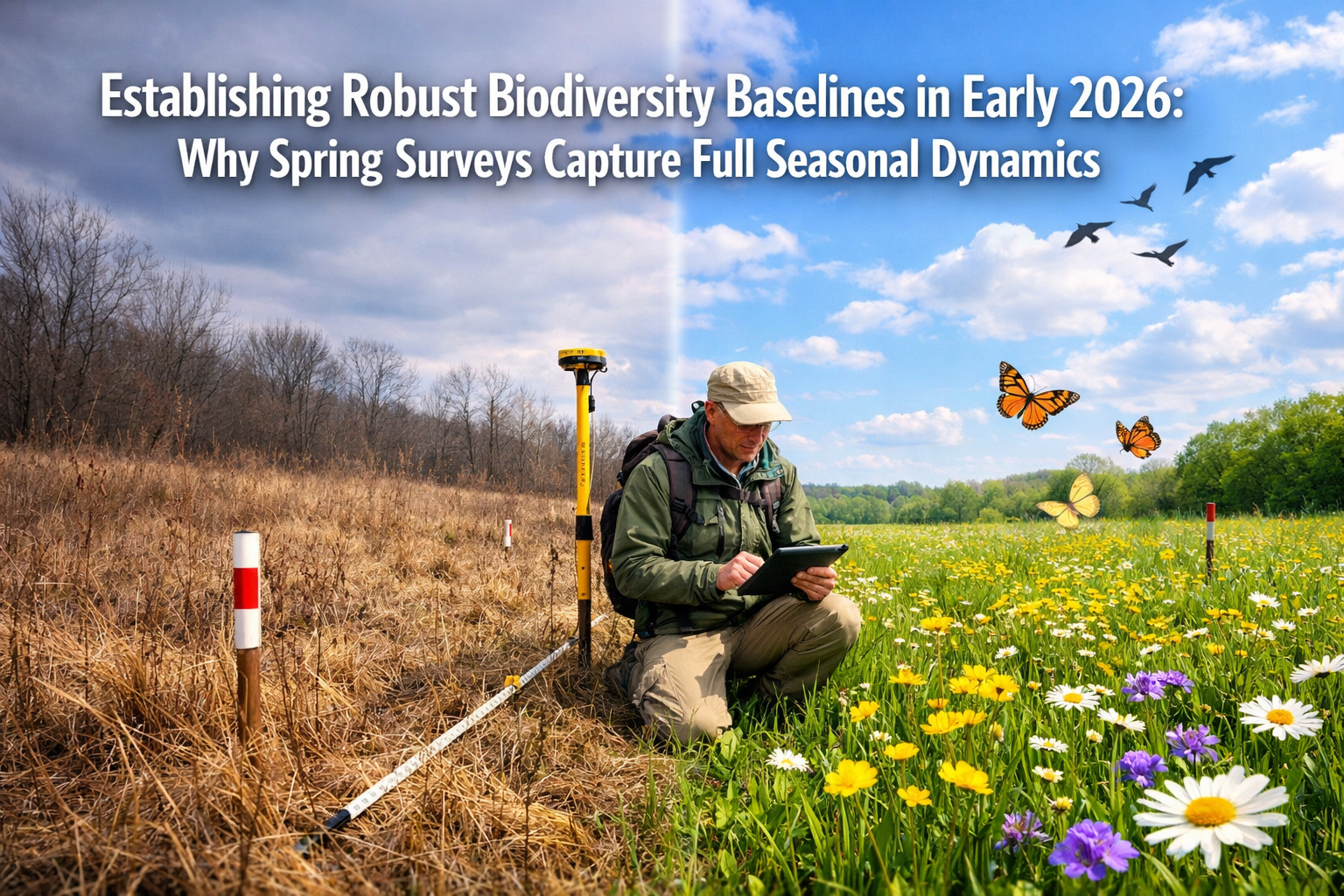Establishing Robust Biodiversity Baselines in Early 2026: Why Spring Surveys Capture Full Seasonal Dynamics