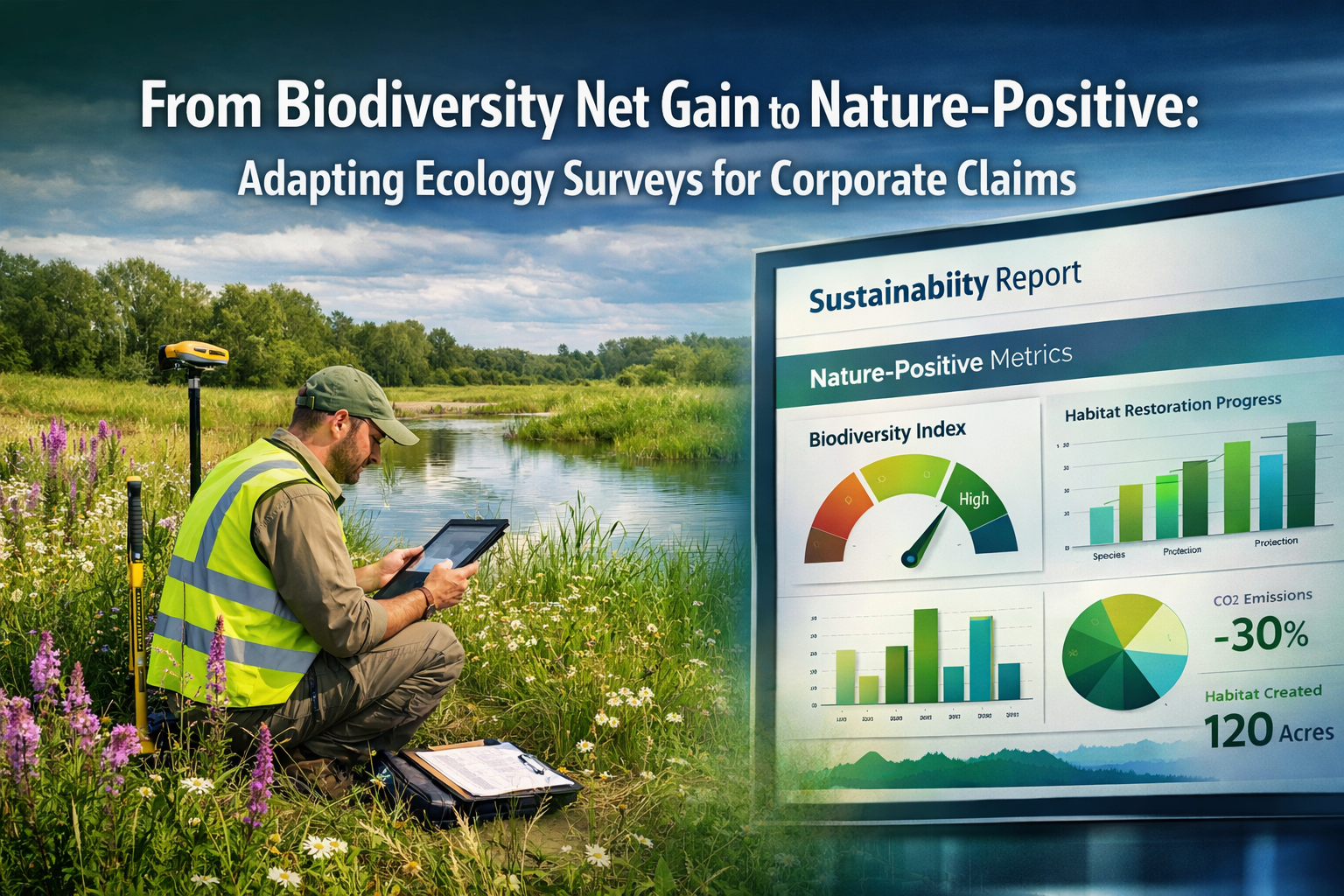 From Biodiversity Net Gain to Nature-Positive: How Ecologists Should Adapt Survey Methods for Corporate ‘Nature’ Claims