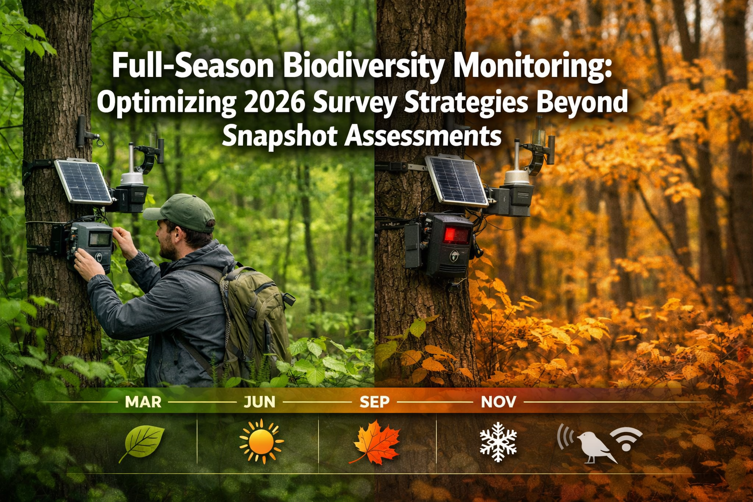 Full-Season Biodiversity Monitoring: Optimizing 2026 Survey Strategies Beyond Snapshot Assessments