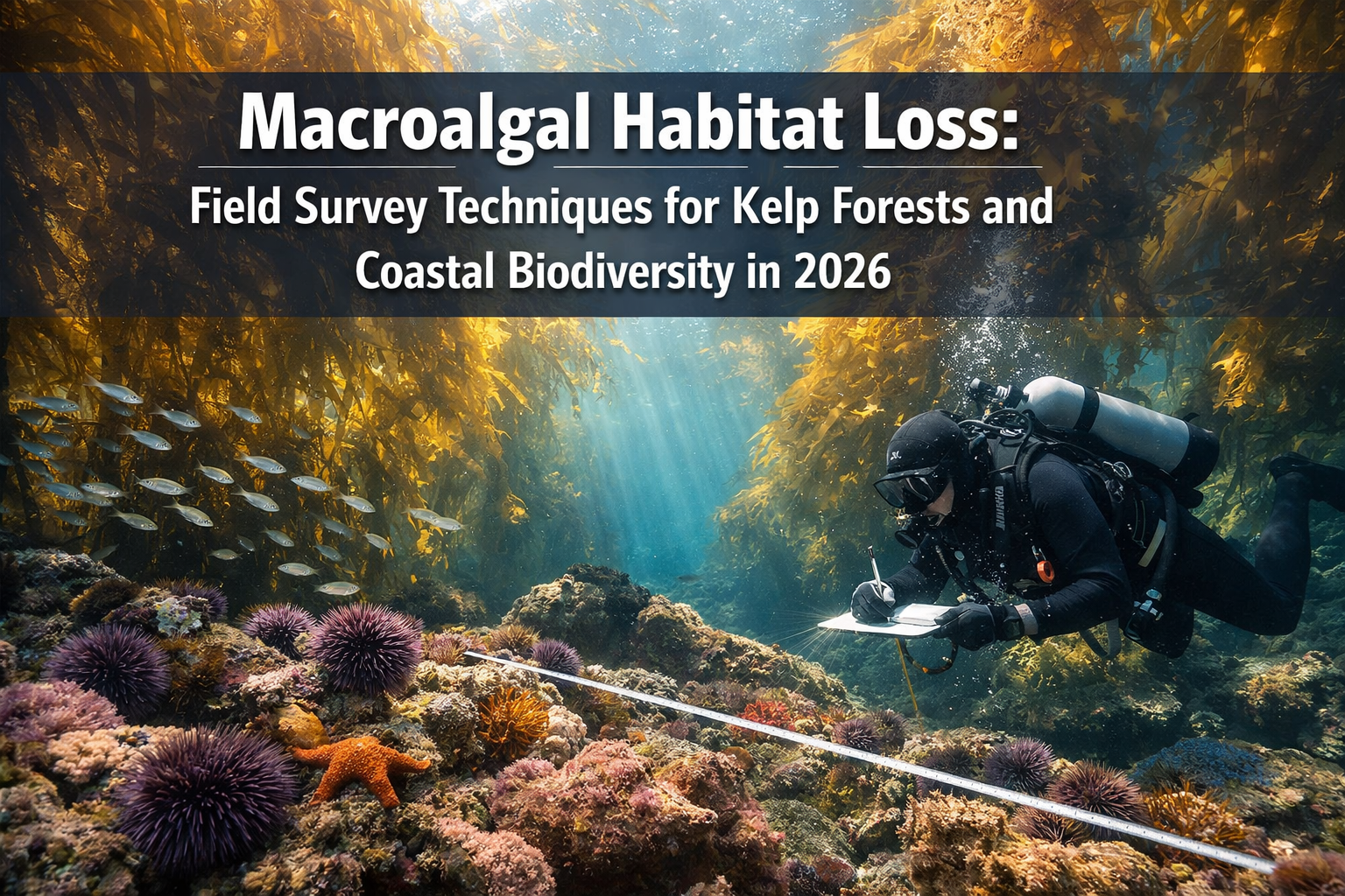 Macroalgal Habitat Loss: Field Survey Techniques for Kelp Forests and Coastal Biodiversity in 2026