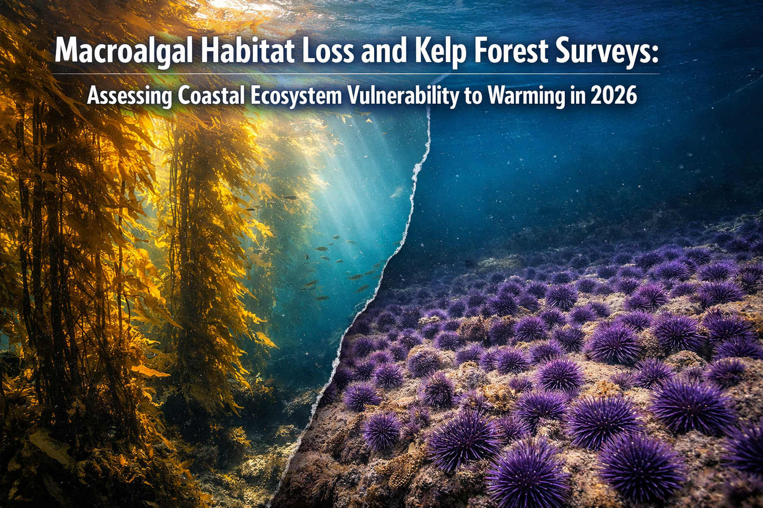Macroalgal Habitat Loss and Kelp Forest Surveys: Assessing Coastal Ecosystem Vulnerability to Warming in 2026