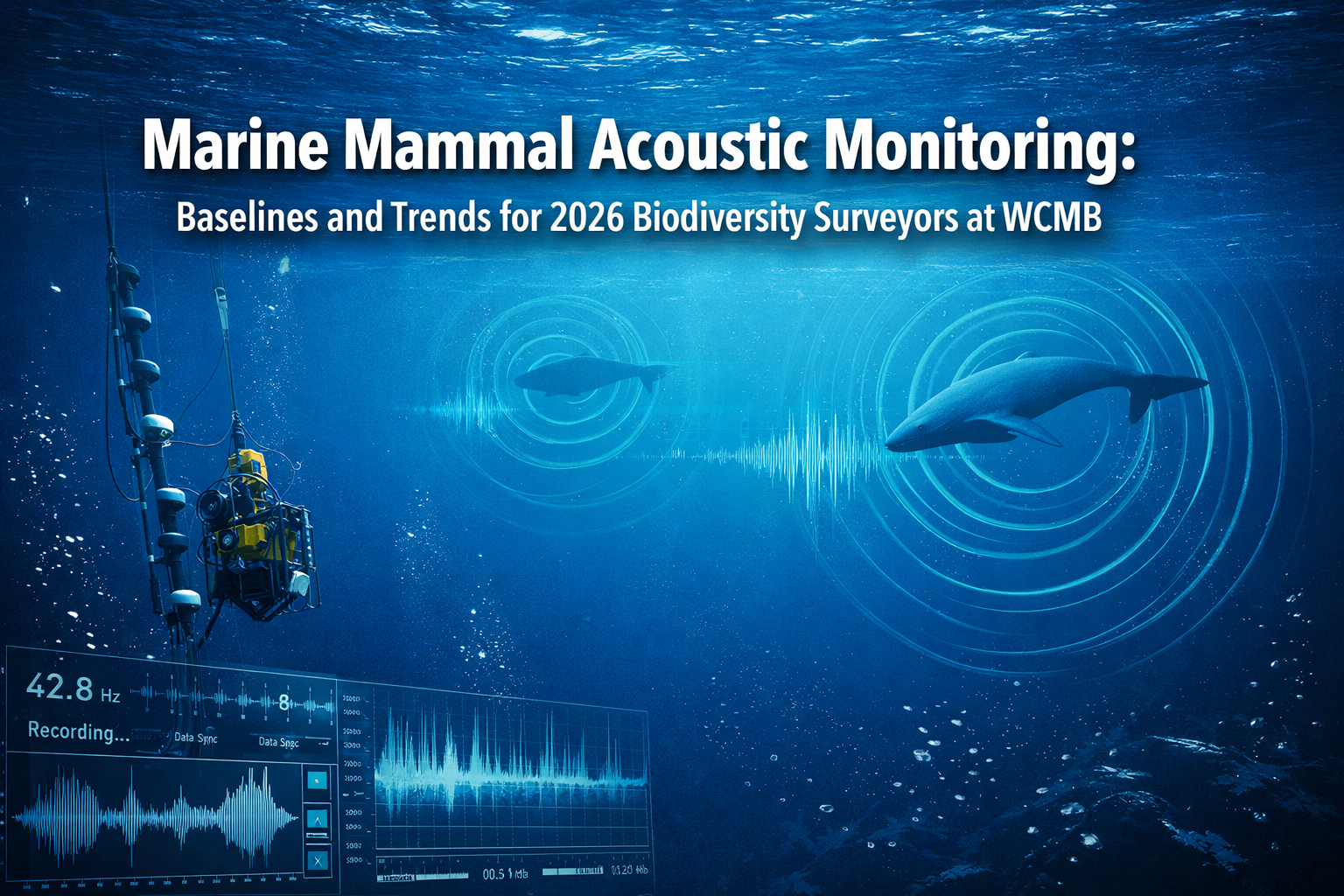 Marine Mammal Acoustic Monitoring: Baselines and Trends for 2026 Biodiversity Surveyors at WCMB