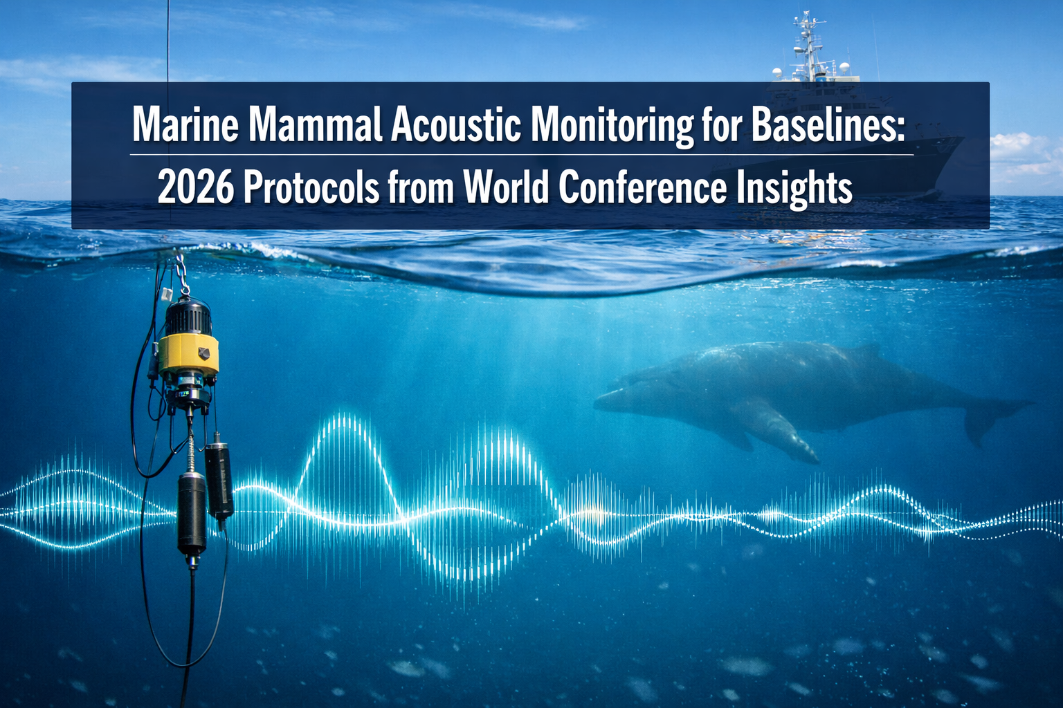 Marine Mammal Acoustic Monitoring for Baselines: 2026 Protocols from World Conference Insights