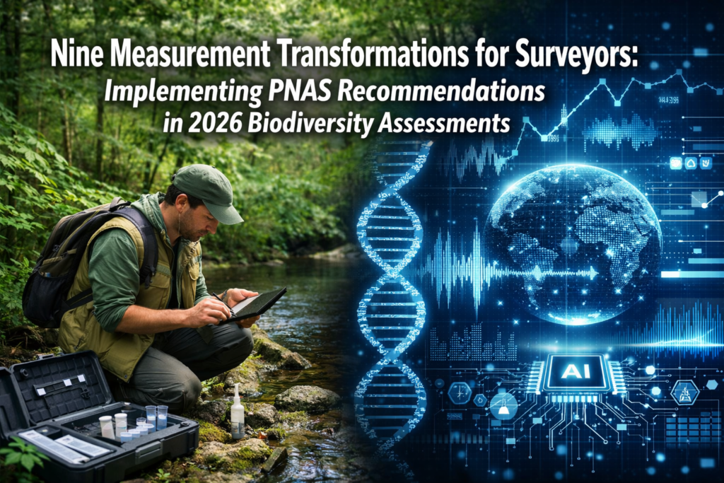 Nine Measurement Transformations for Surveyors: Implementing PNAS Recommendations in 2026 Biodiversity Assessments