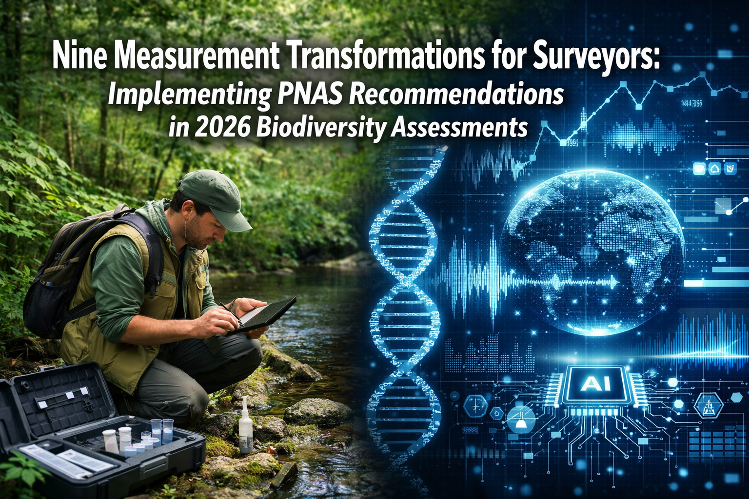 Nine Measurement Transformations for Surveyors: Implementing PNAS Recommendations in 2026 Biodiversity Assessments