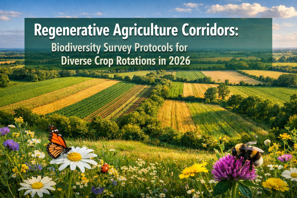 Regenerative Agriculture Corridors: Biodiversity Survey Protocols for Diverse Crop Rotations in 2026
