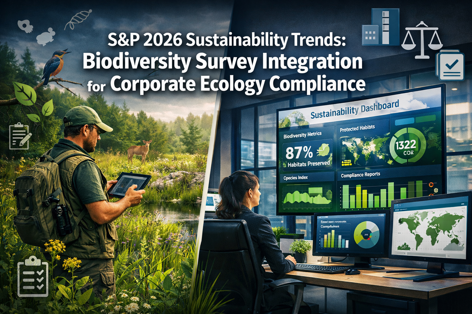 S&P 2026 Sustainability Trends: Biodiversity Survey Integration for Corporate Ecology Compliance
