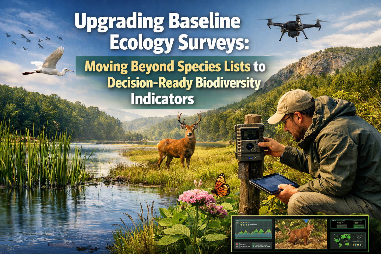 Upgrading Baseline Ecology Surveys: Moving Beyond Species Lists to Decision-Ready Biodiversity Indicators