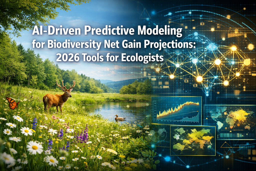 AI-Driven Predictive Modeling for Biodiversity Net Gain Projections: 2026 Tools for Ecologists