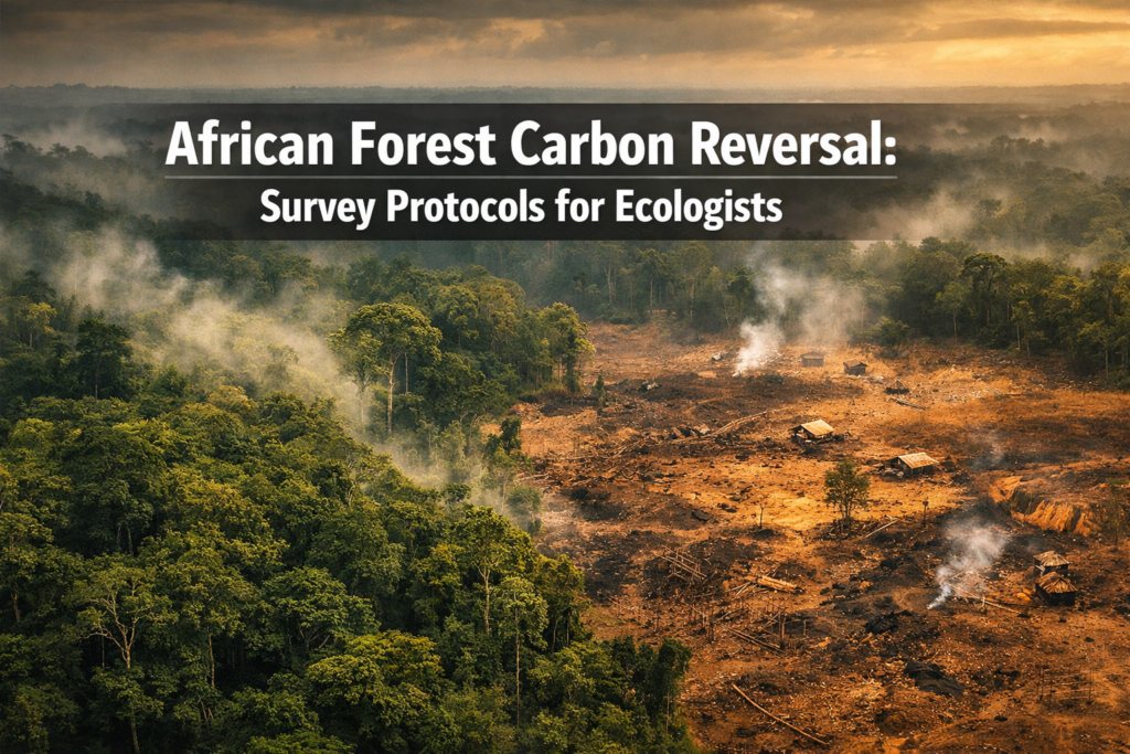 African Forest Carbon Reversal: Survey Protocols for Ecologists Assessing BNG Impacts Post-2010 Emissions Shift