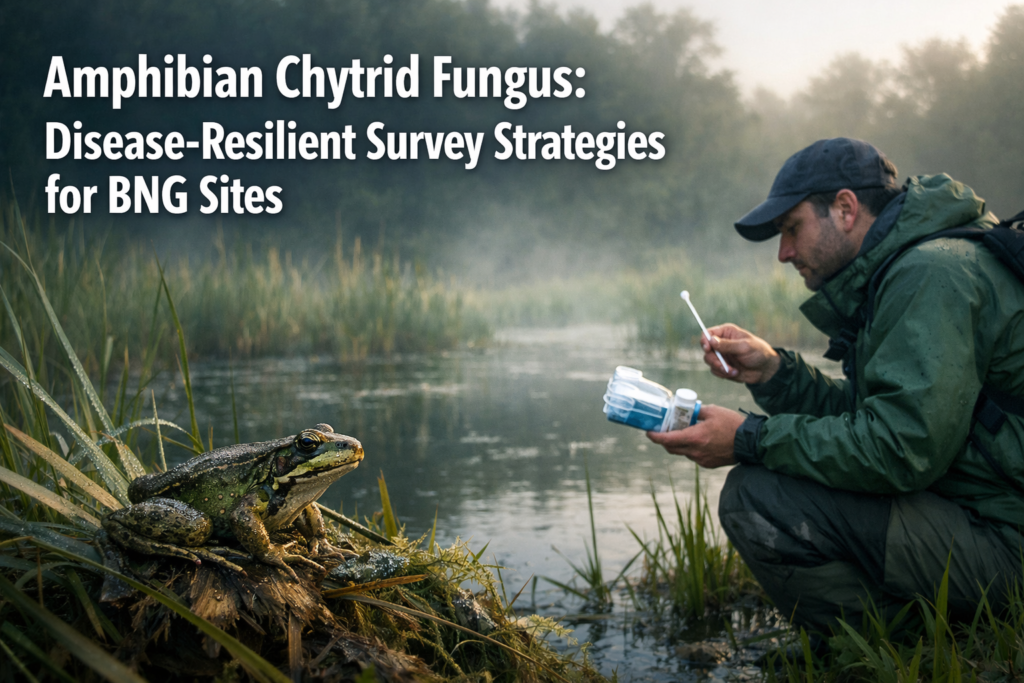 Amphibian Chytrid Fungus Impacts on BNG Sites: Disease-Resilient Survey Strategies for Ecologists