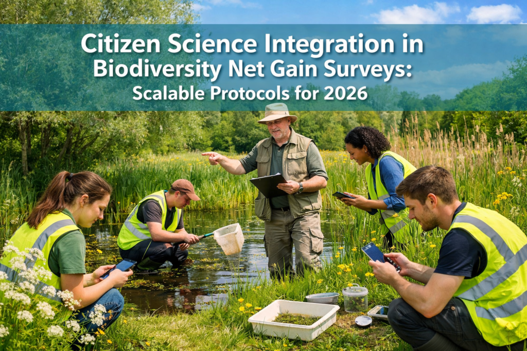 Citizen Science Integration in Biodiversity Net Gain Surveys: Scalable Protocols for 2026 Community-Ecologist Partnerships