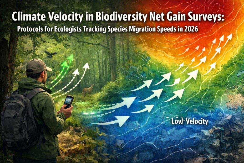 Climate Velocity in Biodiversity Net Gain Surveys: Protocols for Ecologists Tracking Species Migration Speeds in 2026
