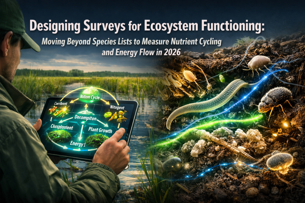 Designing Surveys for Ecosystem Functioning: Moving Beyond Species Lists to Measure Nutrient Cycling and Energy Flow in 2026