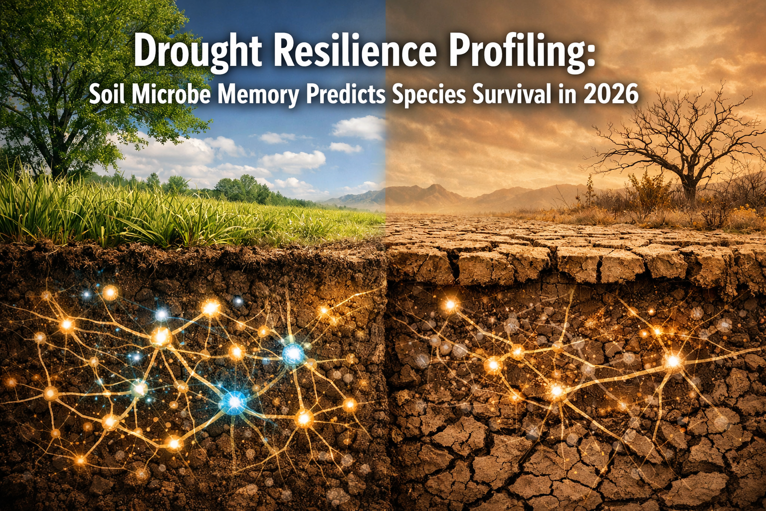 Drought Resilience Profiling in Biodiversity Surveys: Using Soil Microbe Memory to Predict Species Survival in 2026