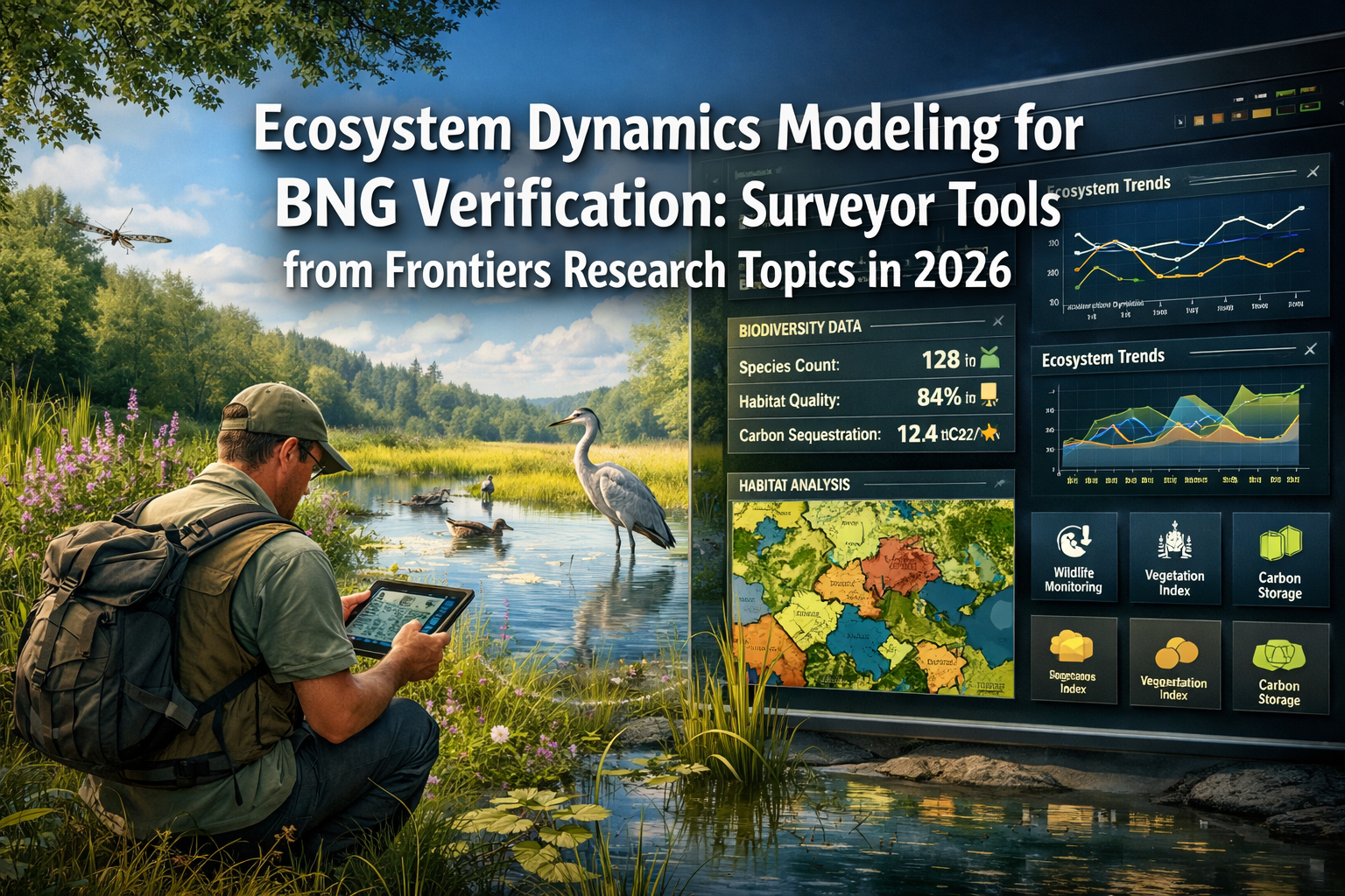 Ecosystem Dynamics Modeling for BNG Verification: Surveyor Tools from Frontiers Research Topics in 2026