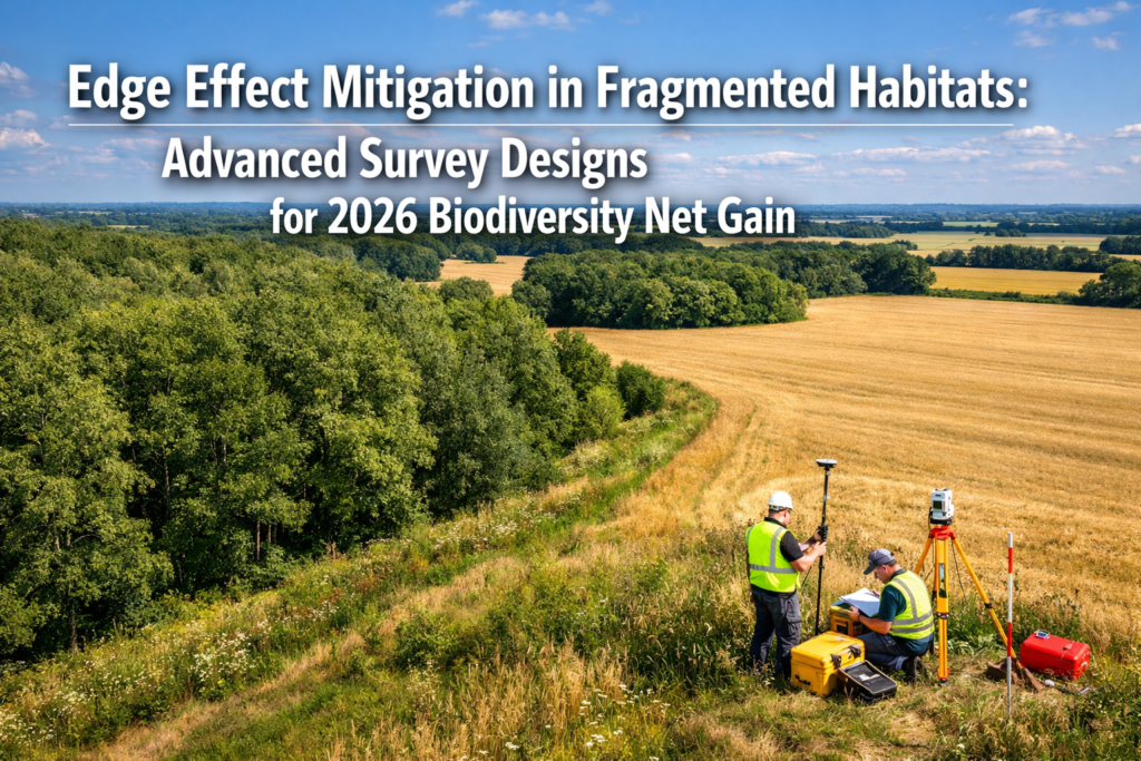 Edge Effect Mitigation in Fragmented Habitats: Advanced Survey Designs for 2026 Biodiversity Net Gain