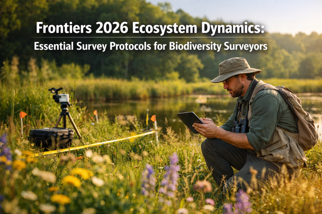 Frontiers 2026 Ecosystem Dynamics: Essential Survey Protocols for Biodiversity Surveyors from Latest Research Topics