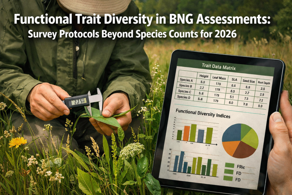 Functional Trait Diversity in BNG Assessments: Survey Protocols Beyond Species Counts for 2026