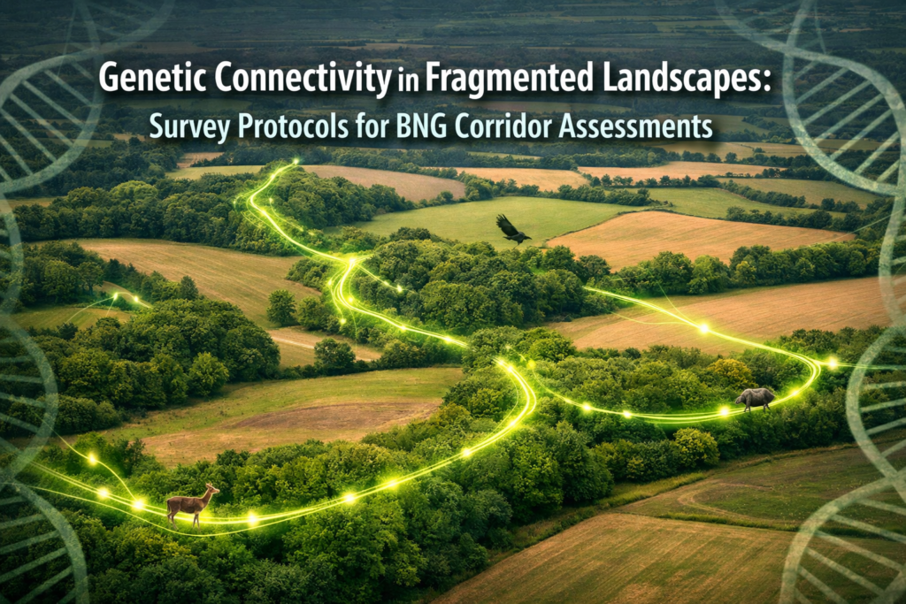 Genetic Connectivity in Fragmented Landscapes: Survey Protocols for BNG Corridor Assessments