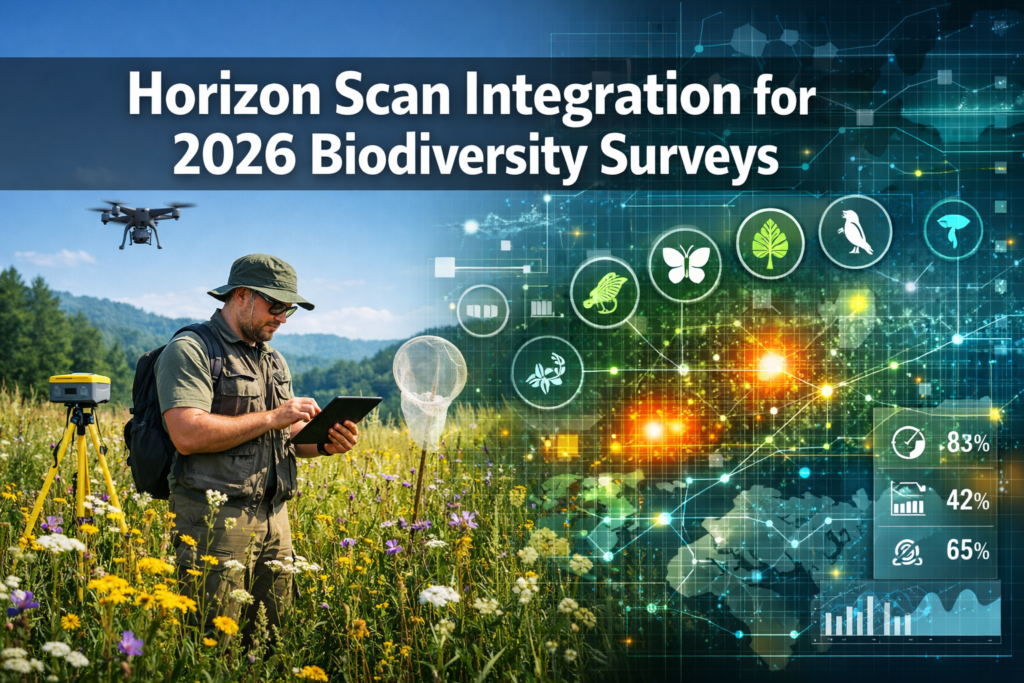 Horizon Scan Integration for 2026 Biodiversity Surveys: Ecologist Protocols from Ecological Society Hot Topics