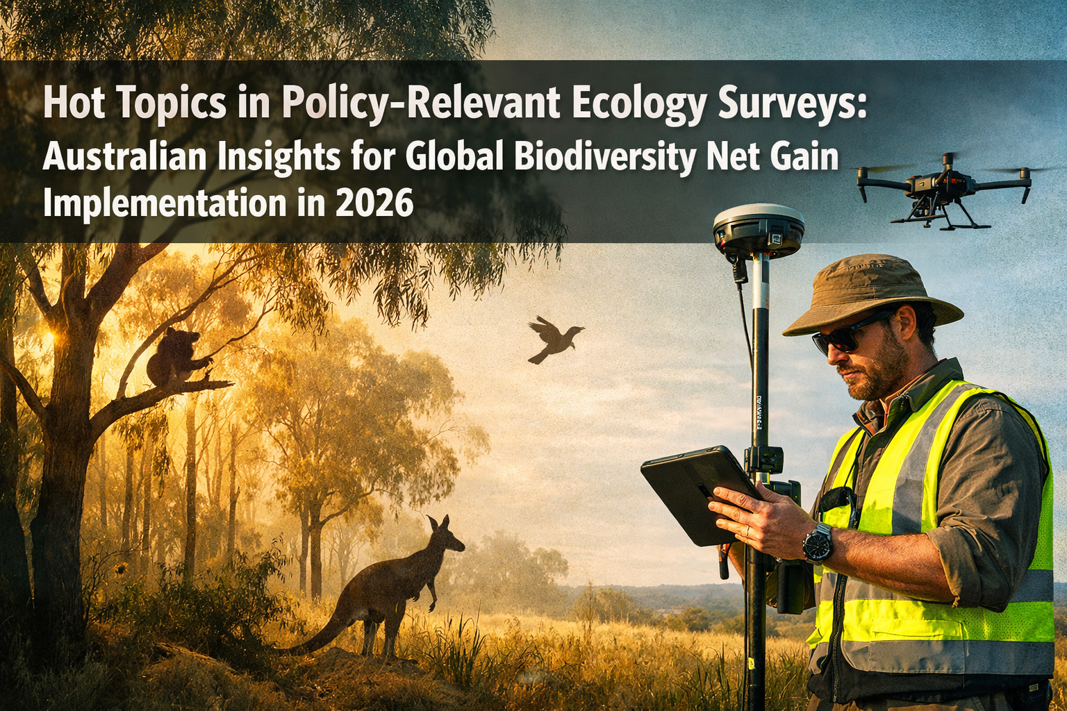 Hot Topics in Policy-Relevant Ecology Surveys: Australian Insights for Global Biodiversity Net Gain Implementation in 2026