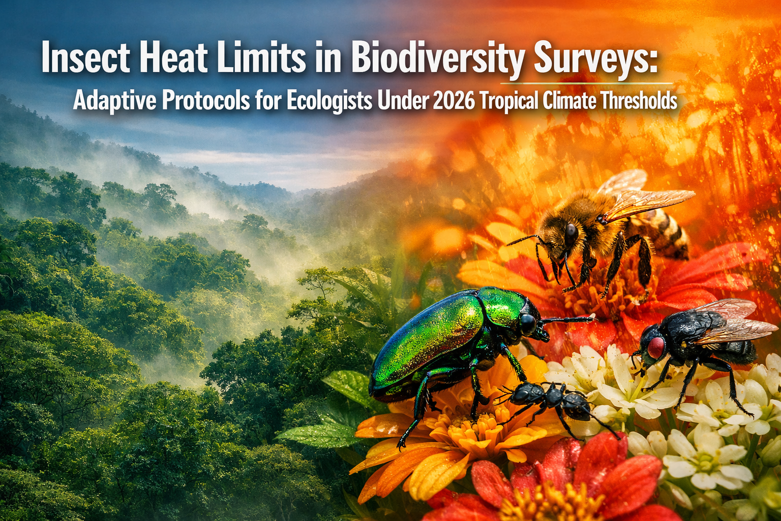 Insect Heat Limits in Biodiversity Surveys: Adaptive Protocols for Ecologists Under 2026 Tropical Climate Thresholds
