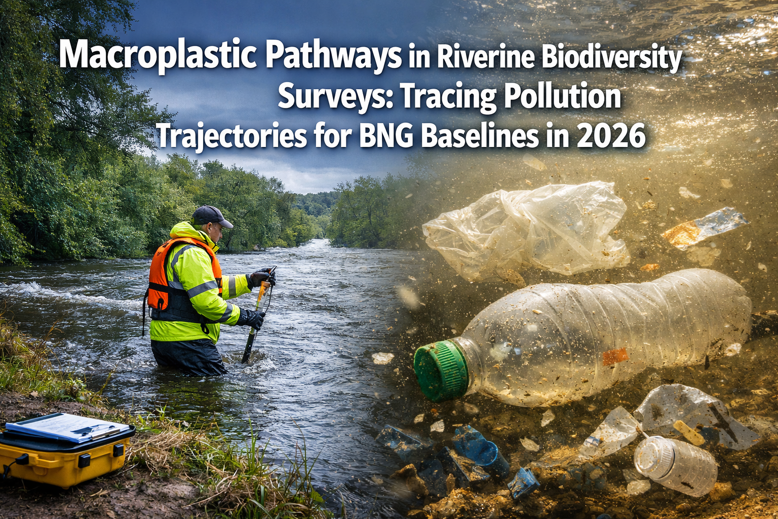 Macroplastic Pathways in Riverine Biodiversity Surveys: Tracing Pollution Trajectories for BNG Baselines in 2026