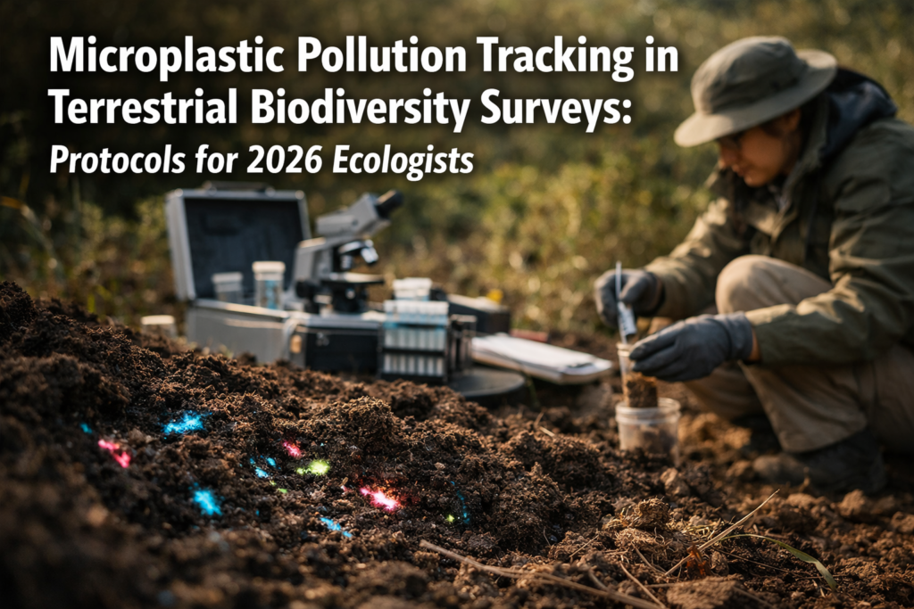 Microplastic Pollution Tracking in Terrestrial Biodiversity Surveys: Protocols for 2026 Ecologists