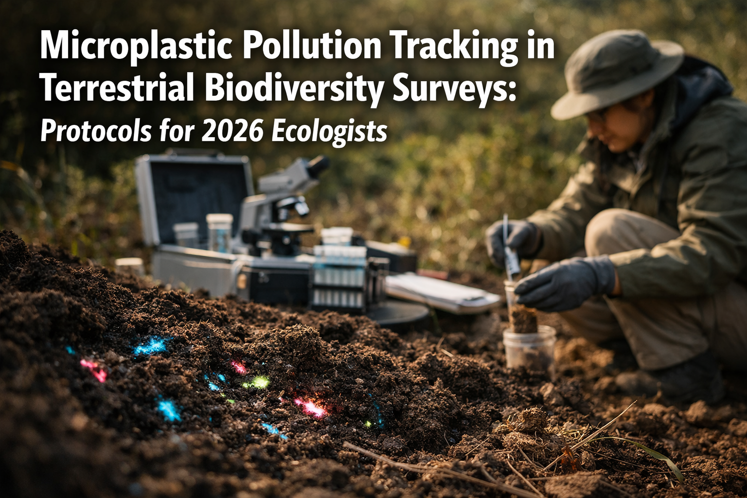 Microplastic Pollution Tracking in Terrestrial Biodiversity Surveys: Protocols for 2026 Ecologists