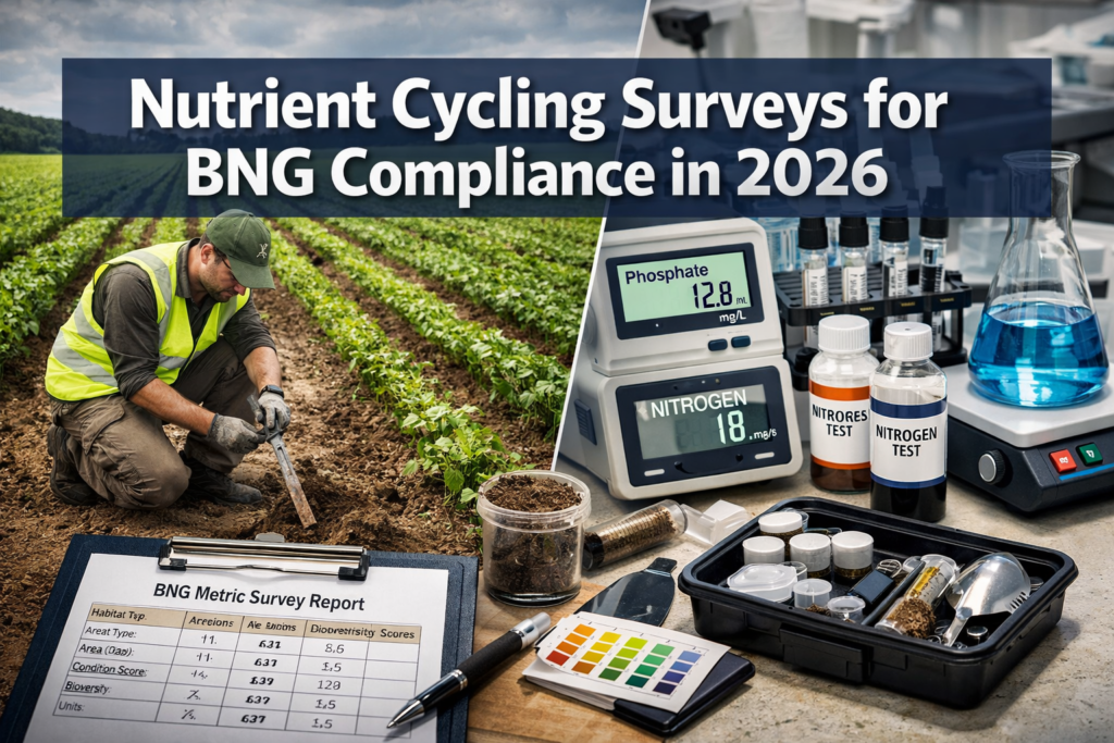 Nutrient Cycling Surveys for BNG Compliance: Ecologist Strategies Tracking Phosphorus and Nitrogen in 2026 Agro-Ecosystem Baselines