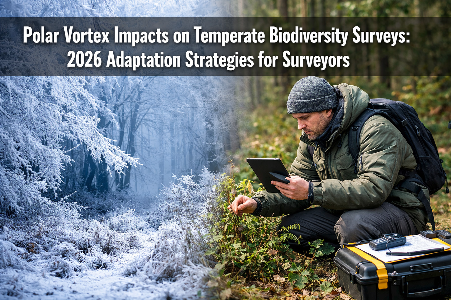 Polar Vortex Impacts on Temperate Biodiversity Surveys: 2026 Adaptation Strategies for Surveyors