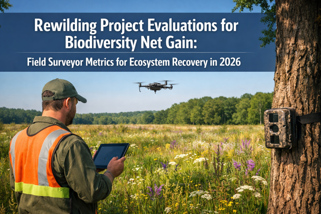 Rewilding Project Evaluations for Biodiversity Net Gain: Field Surveyor Metrics for Ecosystem Recovery in 2026