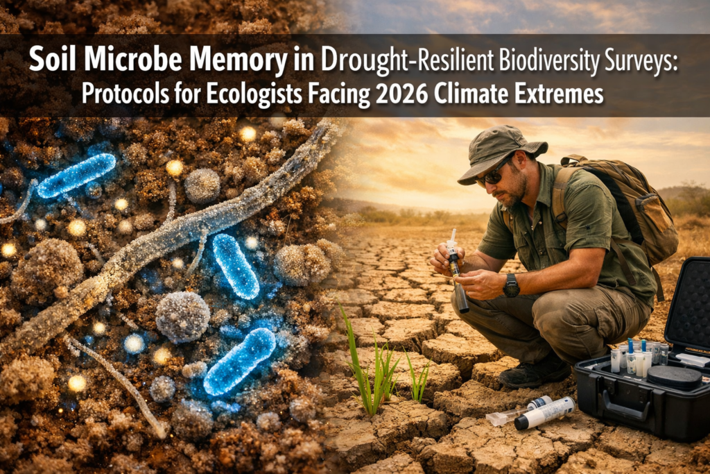 Soil Microbe Memory in Drought-Resilient Biodiversity Surveys: Protocols for Ecologists Facing 2026 Climate Extremes