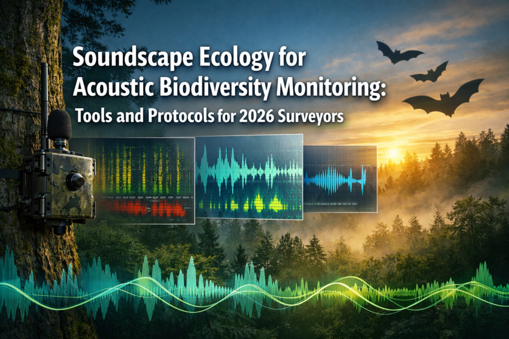 Soundscape Ecology for Acoustic Biodiversity Monitoring: Tools and Protocols for 2026 Surveyors