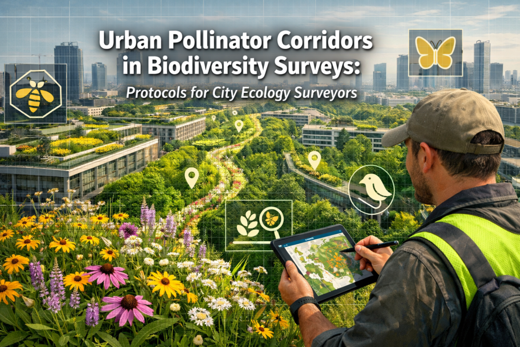 Urban Pollinator Corridors in Biodiversity Surveys: Protocols for City Ecology Surveyors