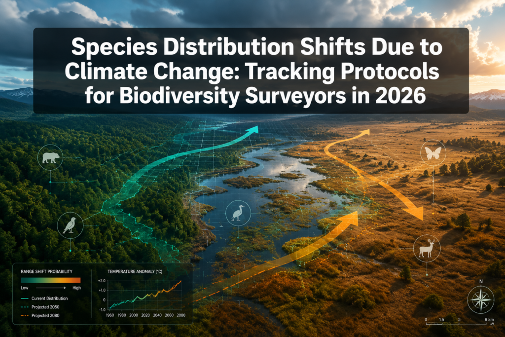 Species Distribution Shifts Due to Climate Change: Tracking Protocols for Biodiversity Surveyors in 2026